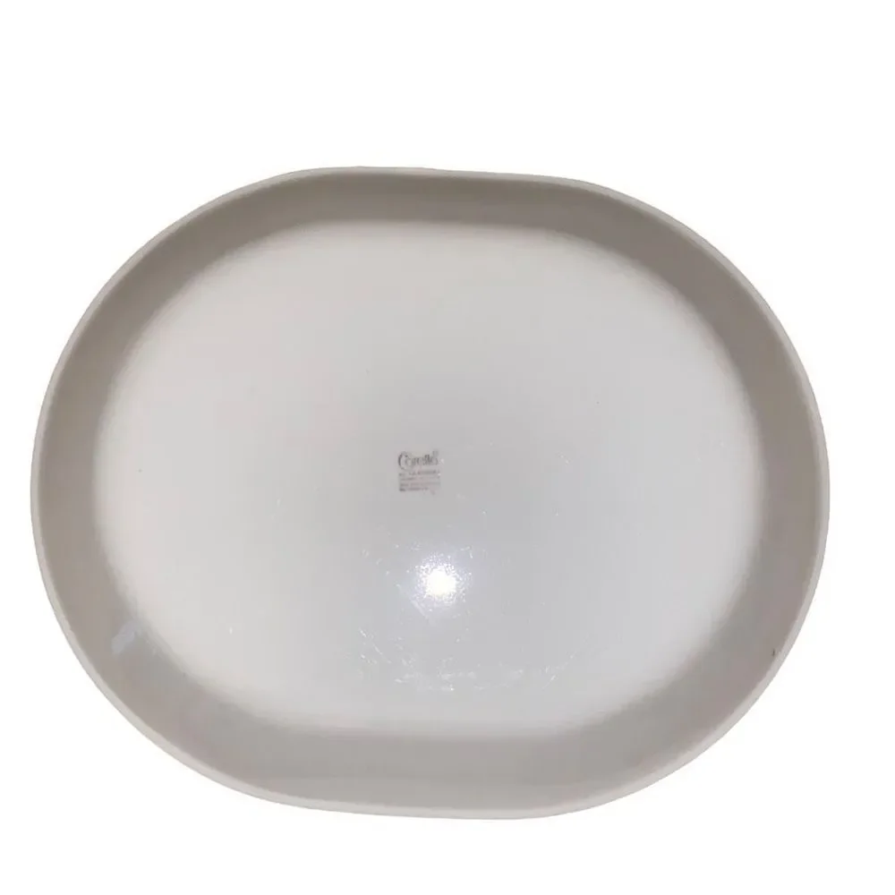 Vintage Corelle‎ Corning Butterfly Gold oval serving platter plate USA